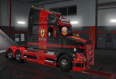 Volvo vnl670 Metallic Ferarri Combo Skin Packs 1.30.2.2s