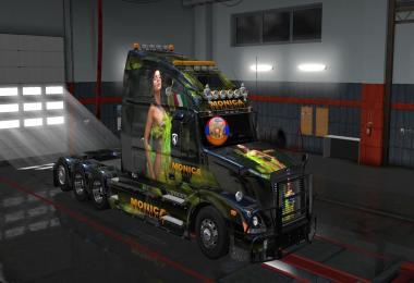 Volvo VNL670 Monica Bellucci Combo Skin Packs 1.30.2.2s