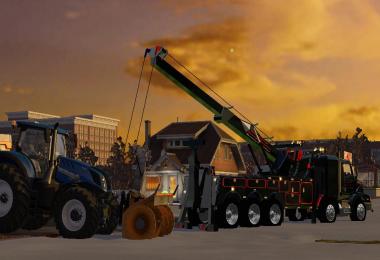 Western Star 4900 rotator heavy wrecker v1.0