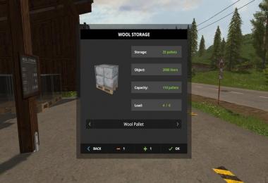 Wool Storage v1.0.0.0