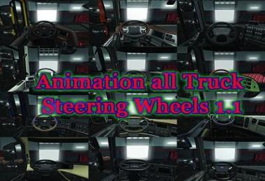 Animation all Truck Steering Wheels v1.1