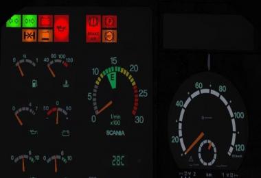 Autenthic Warning Lights Scania 4 Series 1.30.x