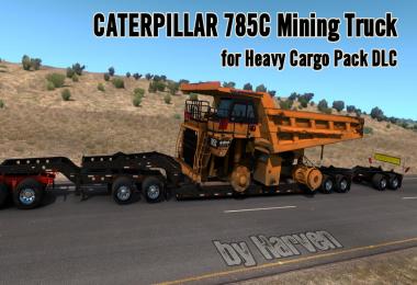 Caterpillar 785C Mining Truck for Heavy Cargo Pack DLC 1.30.x