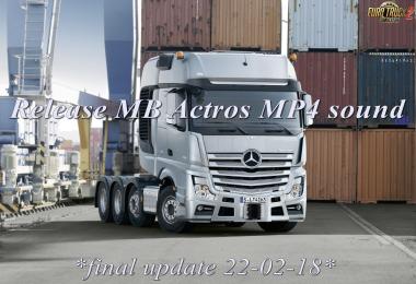 MB Actros Mp4 Sound - final update