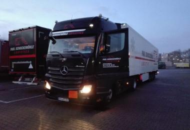 Mercedes New Actros 1845 Euro6 Sound v2.0