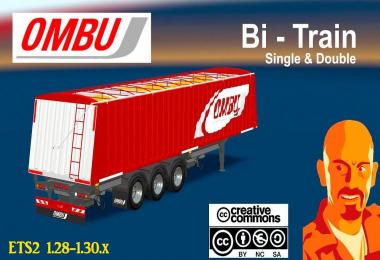 OMBU BI-TRAIN (SINGLE & DOUBLE) ETS2 1.28 - 1.30.x