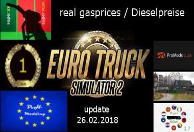 Real gasprices/Dieselpreise update 26.02 v1.8.2