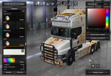 Scania T Mod v2.2.2 by RJL [ATS] v2.0