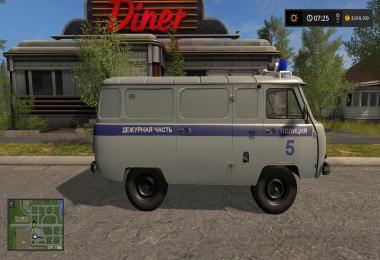 UAZ 3909 Police v1.0