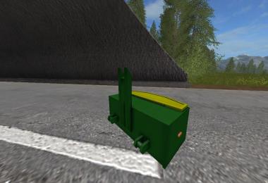 1250 KG John Deere Weight v1.0