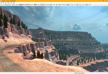 Radiator Springs Map add-on by ETS2-User