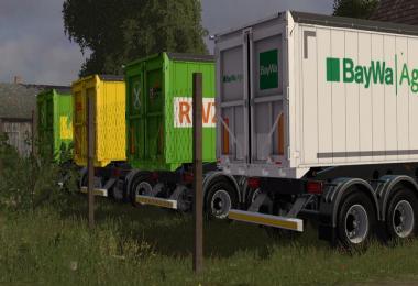 Agricultural trailer with DH v1.0