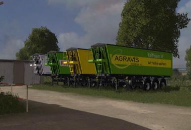 Agricultural trailer with DH v1.0