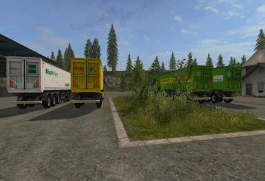 Agricultural trailer with DH v1.0