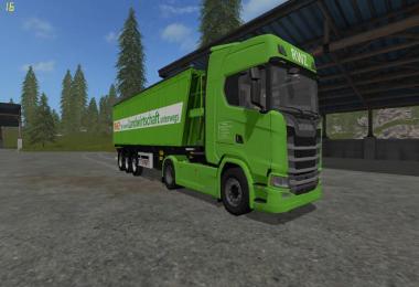 Agricultural trailer with DH v1.0