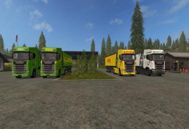 Agricultural trailer with DH v1.0