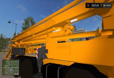 Concrete pump v1.0.0