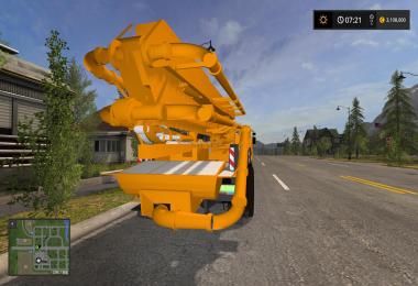 Concrete pump v1.0.0