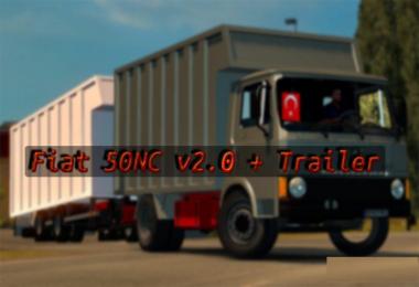 Fiat 50NC v2.0 + Trailer [KadircanOzkan]