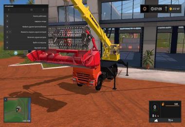 Kamaz 6520-73 Crane Ivanovec v1.0