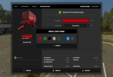 Krampe Bandit 550 dynamicHose [Externe Modder] v1.0.0.0