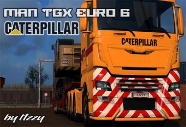 MAN TGX Euro 6 - Simple Caterpillar Skin by l1zzy