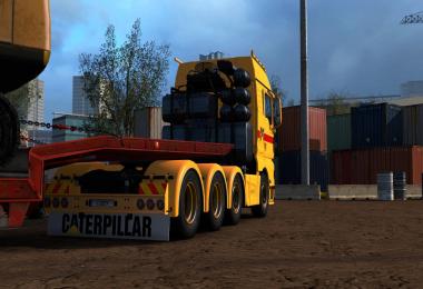 MAN TGX Euro 6 - Simple Caterpillar Skin by l1zzy