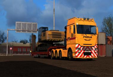 MAN TGX Euro 6 - Simple Caterpillar Skin by l1zzy