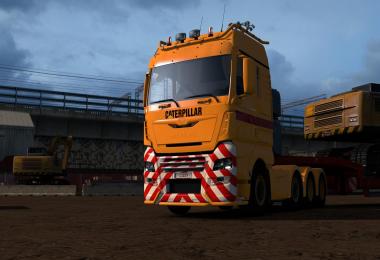 MAN TGX Euro 6 - Simple Caterpillar Skin by l1zzy