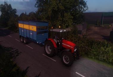 Massey Ferguson 5600 with Frontloader v1.0