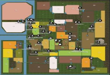 North Frisian march 4-fold map v1.5