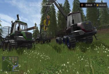 Ponsse Buffalo with loading crane without autoload v1.0