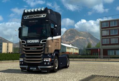 Scania RJL - Legionary Paintjob by l1zzy