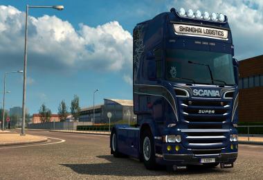 Scania RJL - Shanghai Logistics Paintjob by l1zzy