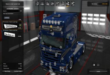 Scania RJL - Shanghai Logistics Paintjob by l1zzy