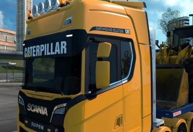 Scania S - Caterpillar Paintjob by l1zzy