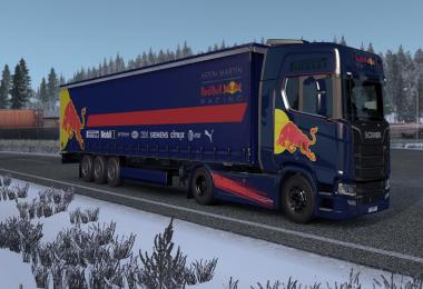 Scania S - Red Bull Racing + Trailer by l1zzy