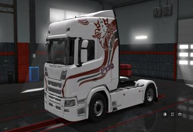 Scania R-S skin pack by Blackwolf83