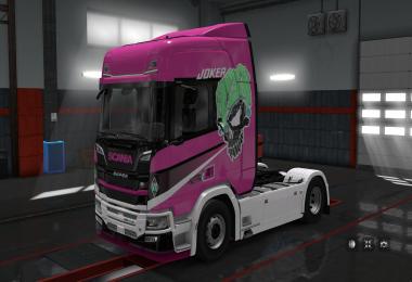 Scania R-S skin pack by Blackwolf83