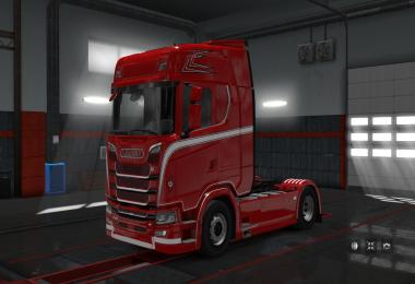 Scania R-S skin pack by Blackwolf83