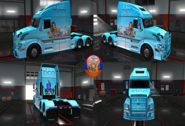 Volvo VNL670  Zico Combo Skin Packs 1.30.2.6s