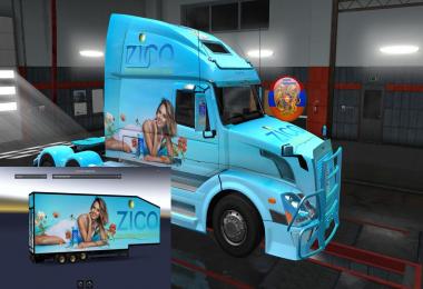 Volvo VNL670  Zico Combo Skin Packs 1.30.2.6s