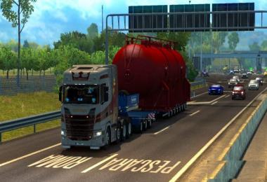 100 Ton for Special Transport 1.31