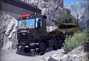 Turkish Military Truck Scania Hema and Trailer pack 1.30