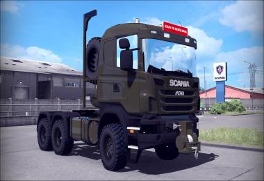 Turkish Military Truck Scania Hema and Trailer pack 1.30