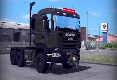 Turkish Military Truck Scania Hema and Trailer pack 1.30