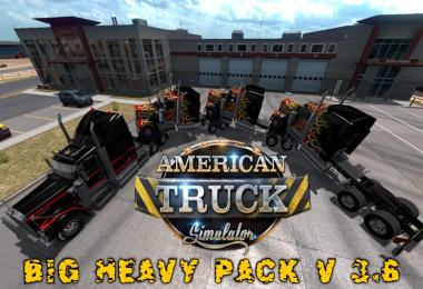 Big Heavy Pack v3.6 for Ats 1.30