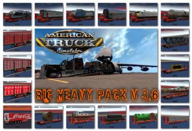 Big Heavy Pack v3.6 for Ats 1.30