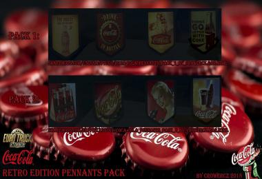 Coca-Cola Retro Edition Pennants Pack v1.0