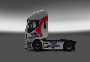 Walton hd truck skin mods bd truck skin and 3d trailer v1.0